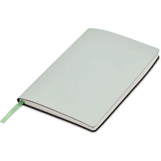 Altitude Vogue Burford A5 Soft Cover Notebook Light Green Closed